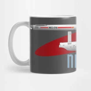 Star Trek Enterprise TOS Nerd Mug